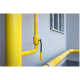 Tubulação de Gás Embutida na Parede